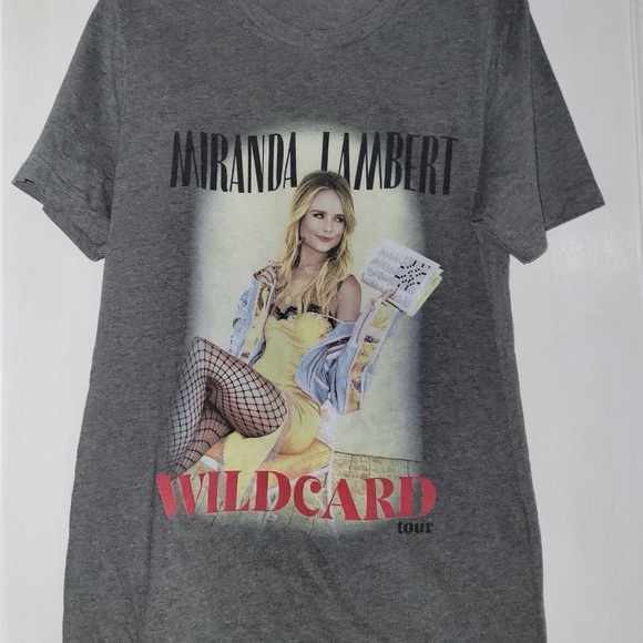 Gray Wildcard Tour Graphic Tee - Picture 1 of 5